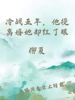冷战五年，他提离婚她却红了眼